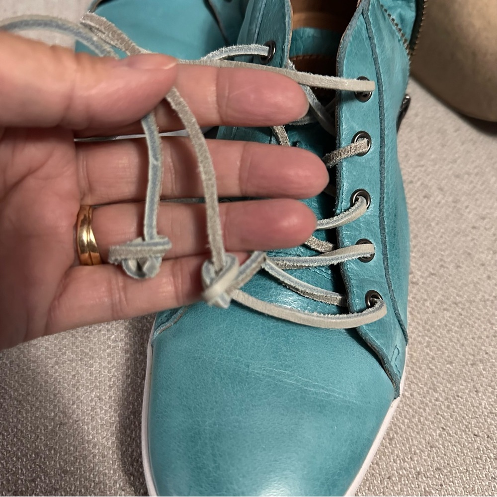 Blackstone JL24 Laguna Leather High Top Sneakers Zippers EUC Size EU 40, US 10 - Picture 10 of 12